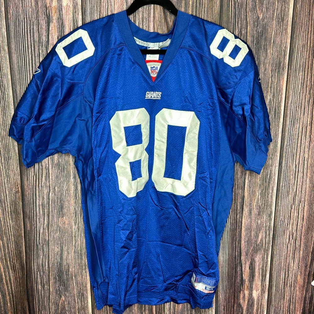 Reebok Jeremy Shockey Giants Football Jersey